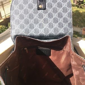 Gucci, Bags, Gucci Drawstring Backpack